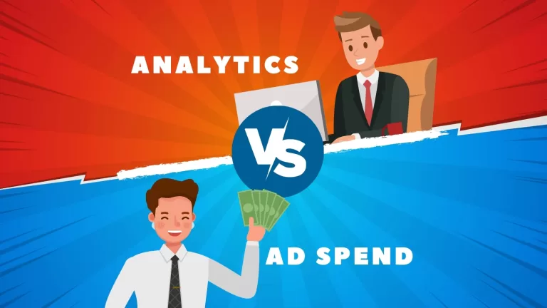 ad spend vs analytics