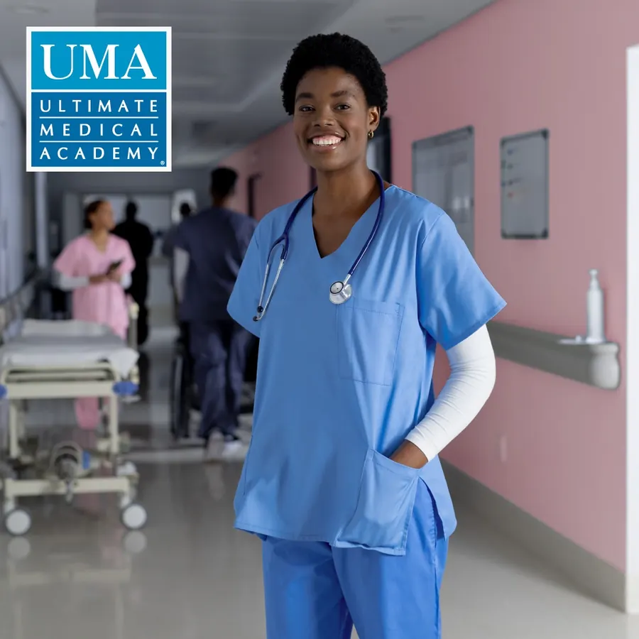 Card 7 of 9 of the Ultimate Medical Academy ad