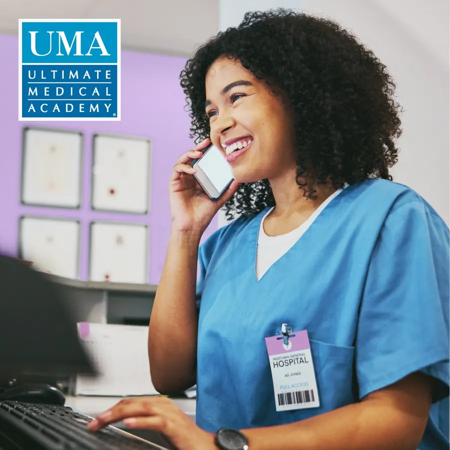 Card 8 of 9 of the Ultimate Medical Academy ad